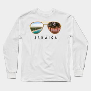 Jamaica Sunglasses Long Sleeve T-Shirt